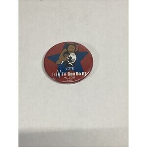 Rare 2008 ‘The View’ Promotional Pin - Whoopi Goldberg - Vote Pin